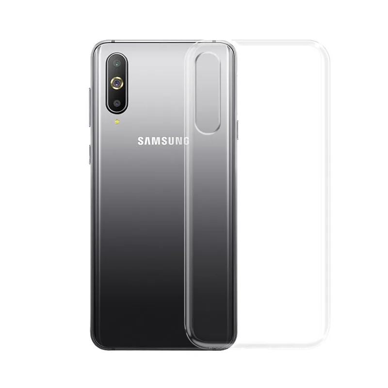 Clear Чехол для samsung Galaxy A50 A505 A505F с мраморным кружевом и цветами, прозрачный чехол из ТПУ для девочек, чехол для samsung Galaxy A10 A20e A30 A40 A60 A70 - Цвет: Clear