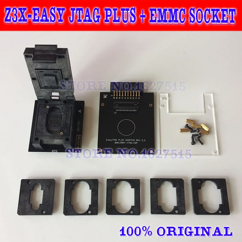 Z3X PRO Набор Easy Jtag plus box + EMMC socket для HTC/ Huawei/LG/ Motorola /Samsung /SONY/ZTE|Детали устройств связи| |