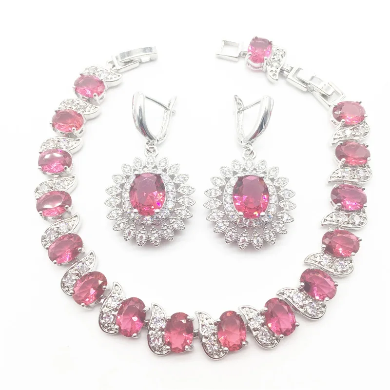 Женский ювелирный комплект из колье серёг кольца и браслета|crystal jewelry set|jewelry
