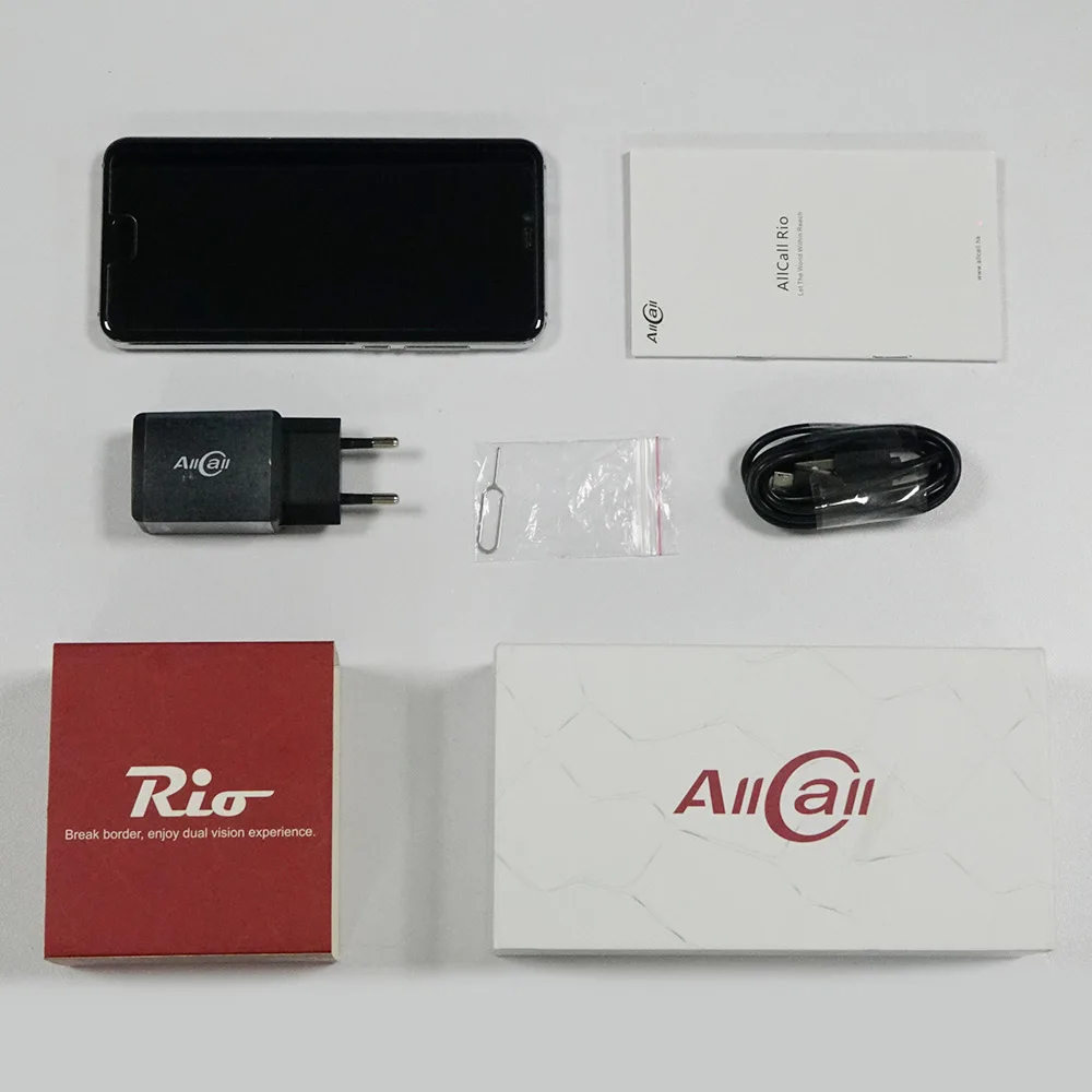 Allcall Rio 5,0 дюймов ips задняя камера Android 7,0 смартфон MTK6580A четырехъядерный 1 ГБ ОЗУ 16 Гб ПЗУ 8,0 МП OTG 3g мобильный телефон