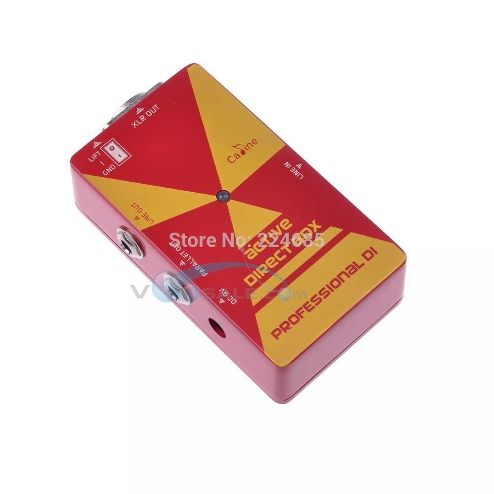 Caline CP 23 DI BOX гитарный эффект педали XLR Out подключения CP23 эффекты гитарные