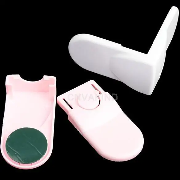 5pcs Child Kids Baby Toddler Wardrobe Doors Fridge Toilet Cabinet Cupboard Drawer bendy Corner Safety Plastic Locks Latches | Мать и