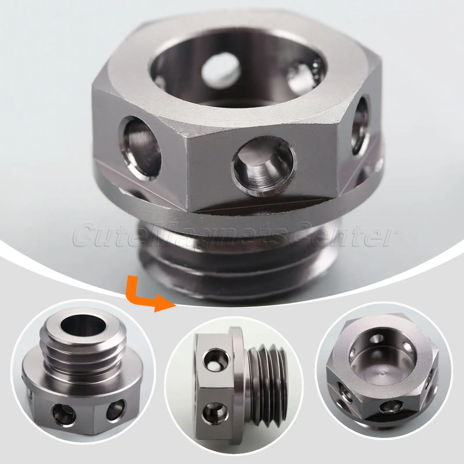 Mtsooning новая крышка масляного фильтра двигателя мотоцикла CNC алюминиевая