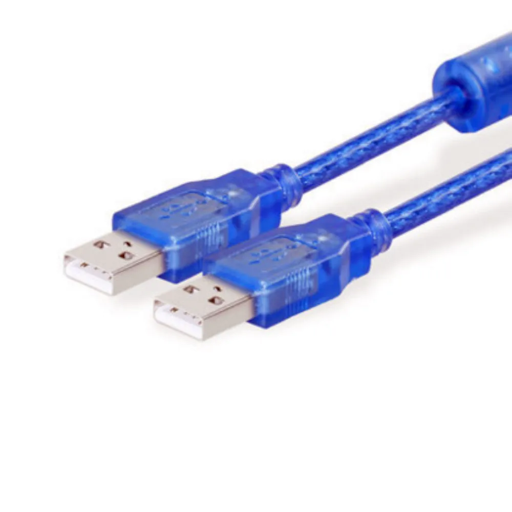 Синий USB 2 0 Тип A папа к Мужской Кабель-адаптер Высокое качество кабель-удлинитель