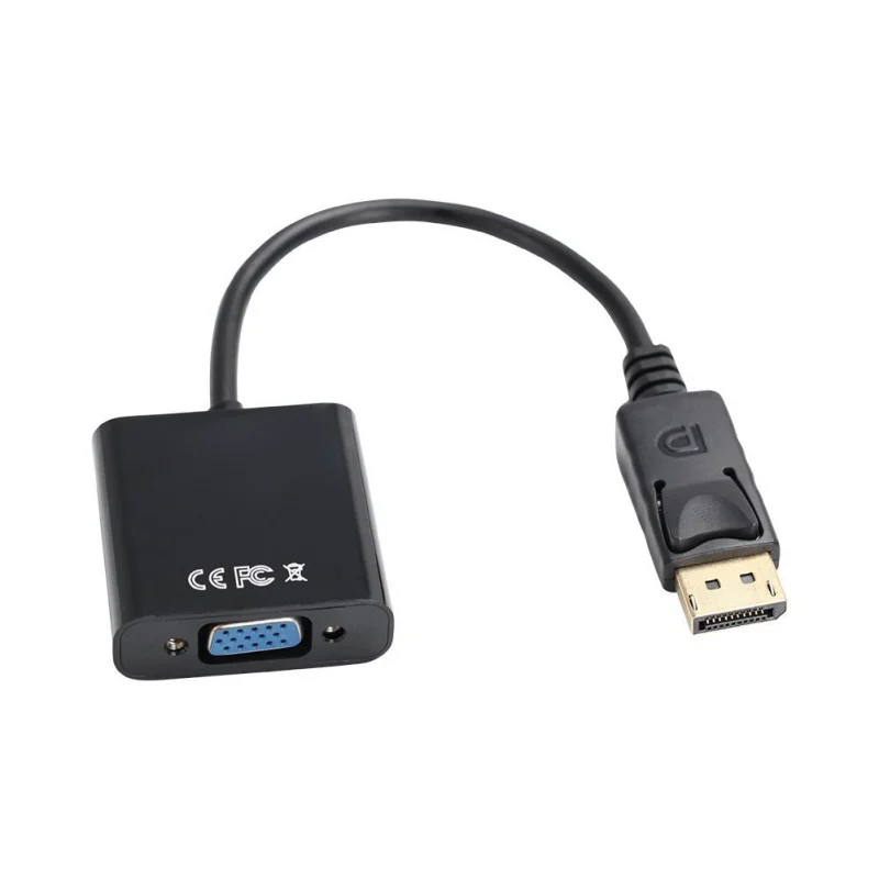 Адаптер Displayport DP Male VGA Female|Кабели VGA| |