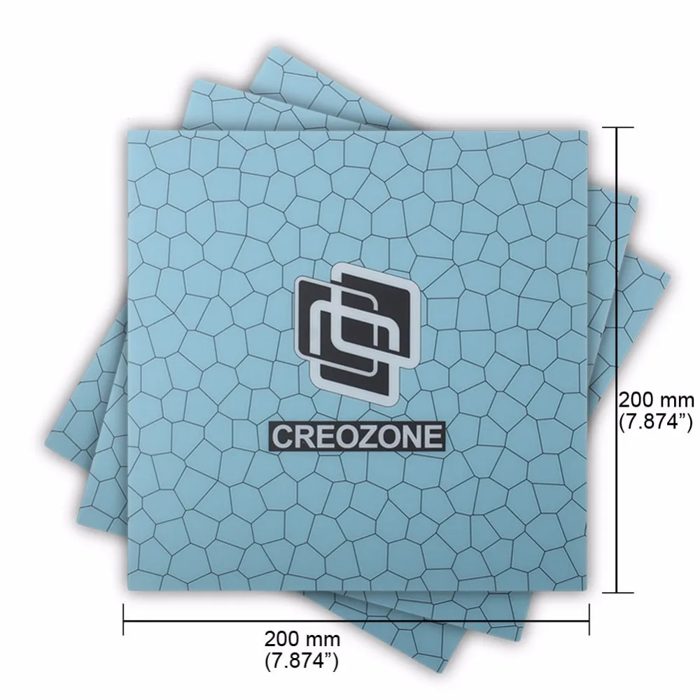 3D-принтер CREOZONE синяя кровать сборная поверхность Подогреваемая простыня 7 87 &quotx