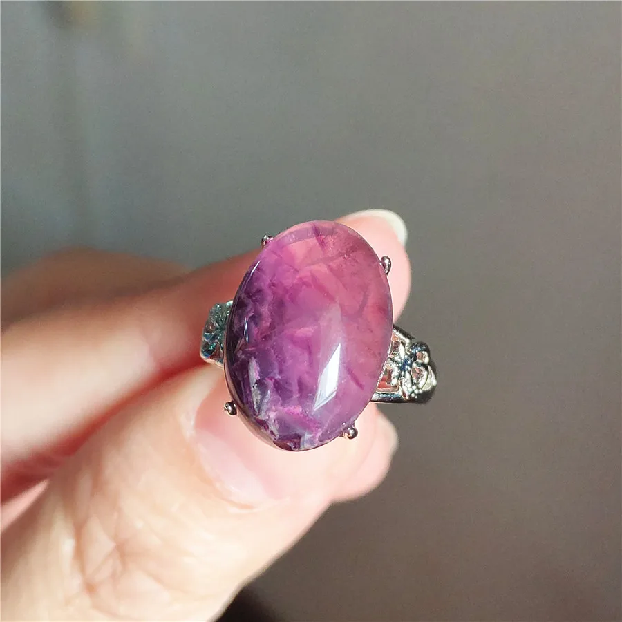 Подлинное фиолетовое натуральное флюорит драгоценные камни камень заживляющий