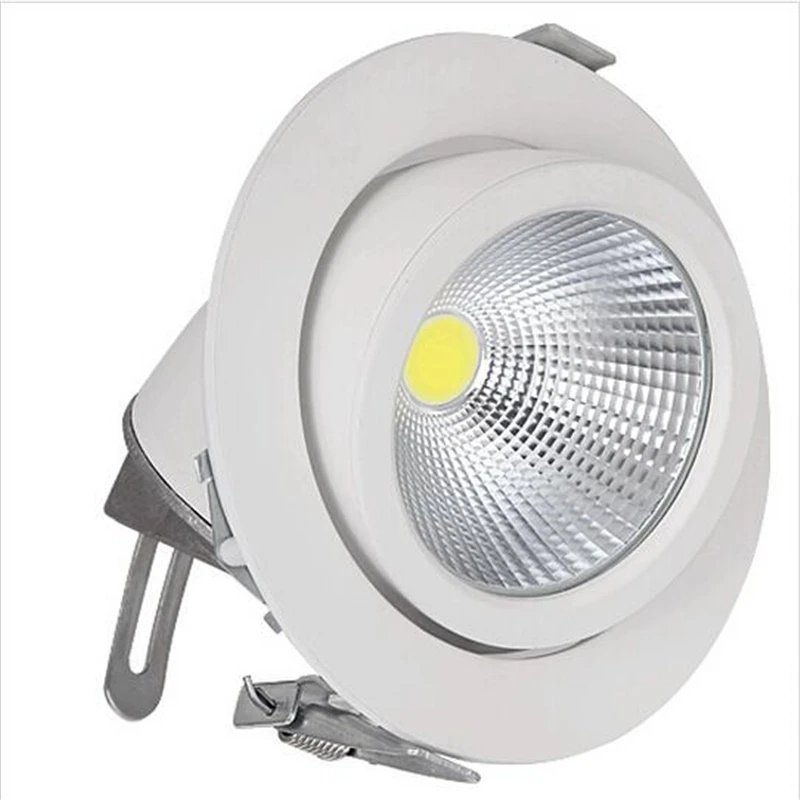 15W25W 35W регулируемый LED COB потолочный светильник вращающийся светодиодный фонарь