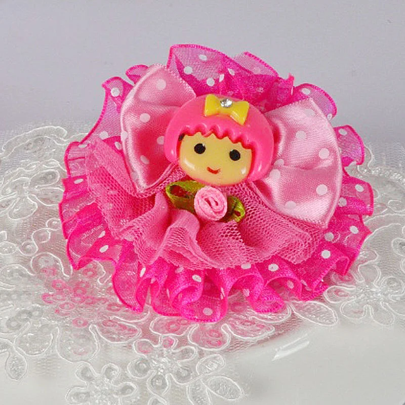 deep pink Bleum Home, 2 шт, русские девочки, подарок, головной убор, бант, принцесса, голова, цветок, заколки для волос, заколки для волос, заколка для волос - Цвет: deep pink