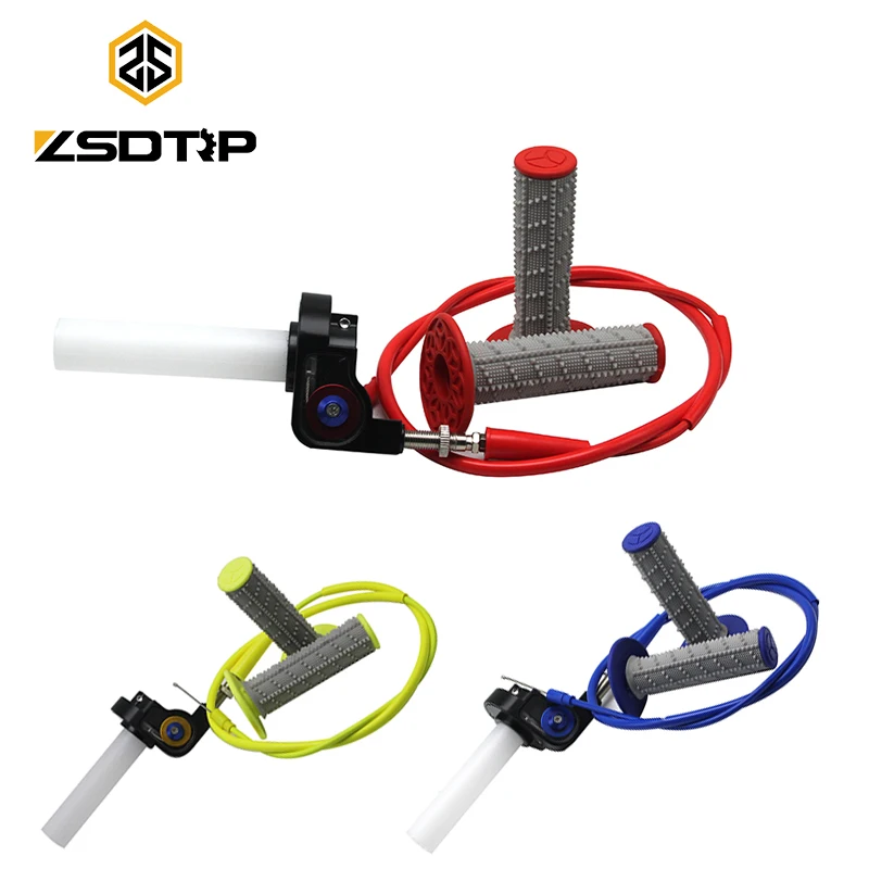 ZSDTRP 7/8 &quotмотоцикл поворотный рукоятка дроссельной заслонки + ТРОС ручки для