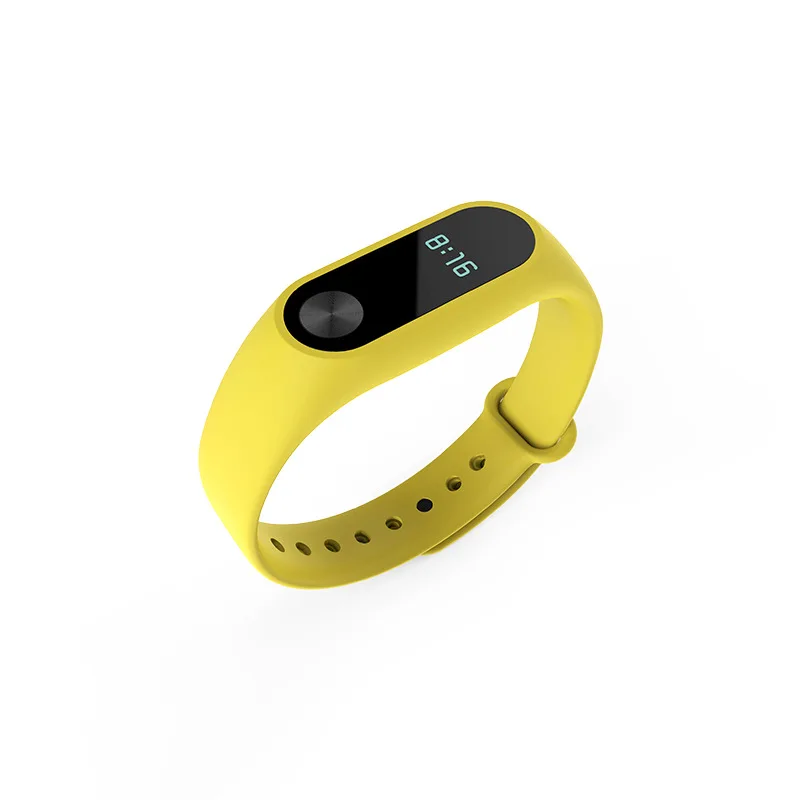 Xiaomi mi band 2 ремешок на запястье Сменный ремень силиконовый цветной браслет для mi Band 2 умный Браслет для Xiao mi аксессуары