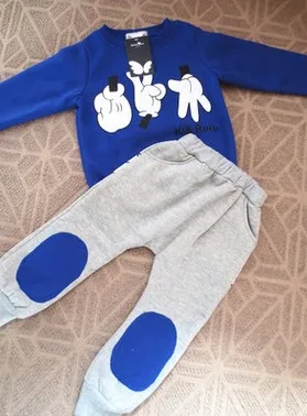 Комплект осенней одежды для мальчиков и девочек детские спортивные костюмы