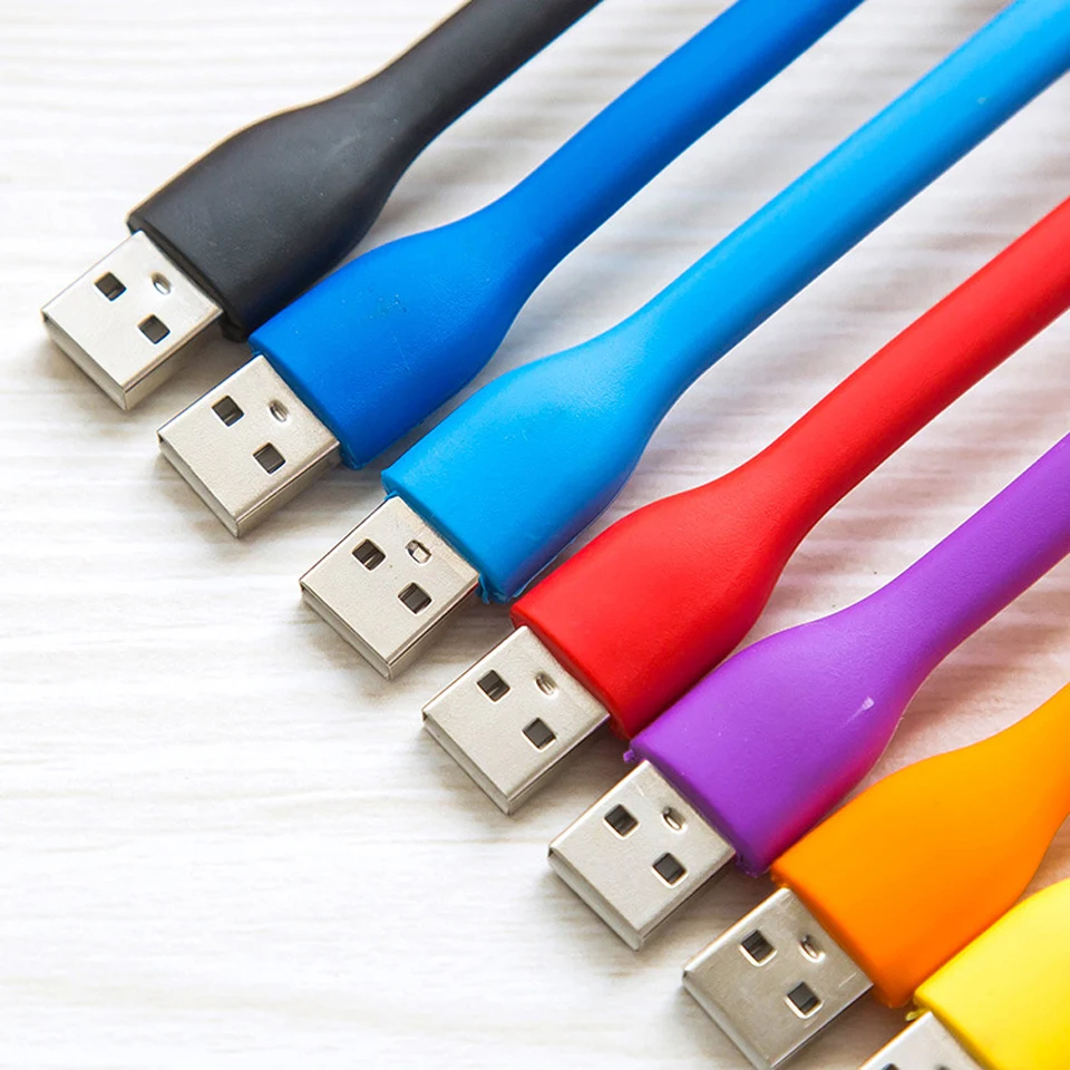 Фото Складной сверхяркий светодиодный книжный светильник USB, портативная лампа для чтения, 5 В, 1,2 Вт, настольная лампа для питания, компьютера, но... №3