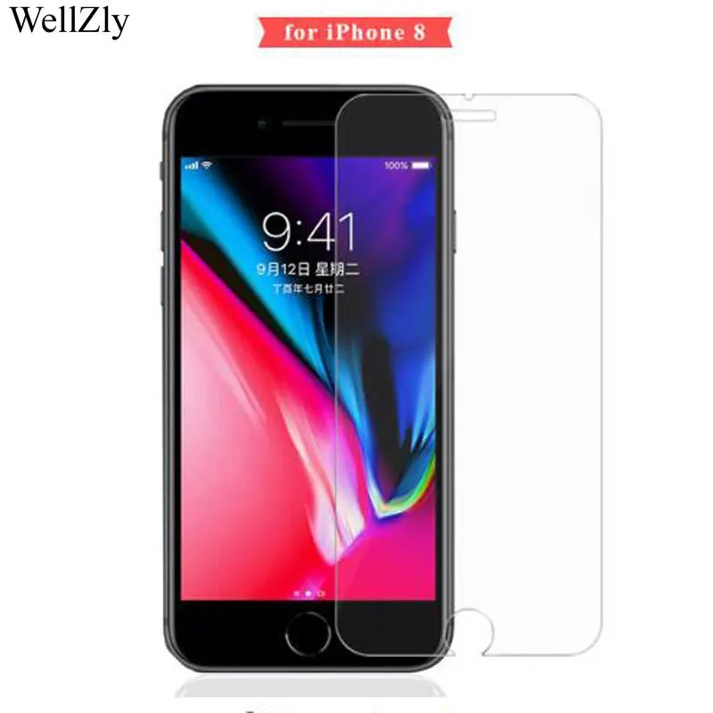 Weiiziy для iphone 8 plustempered Стекло 2.5D 9 H защитный Экран протектор iPhone плюс крышка