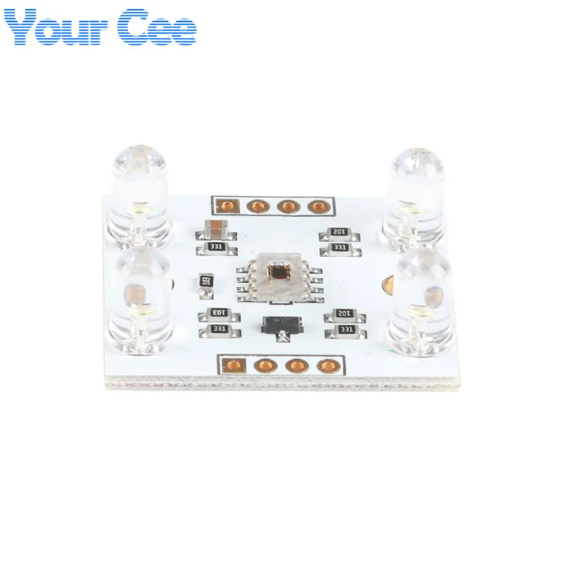TCS3200 цветной датчик распознавания цвета модуль TCS230 Модернизированный для Arduino 3 5