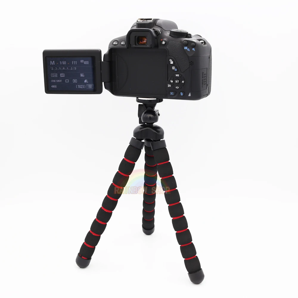 Высококачественный мини штатив для цифровой камеры гибкий с вращающейся на 360