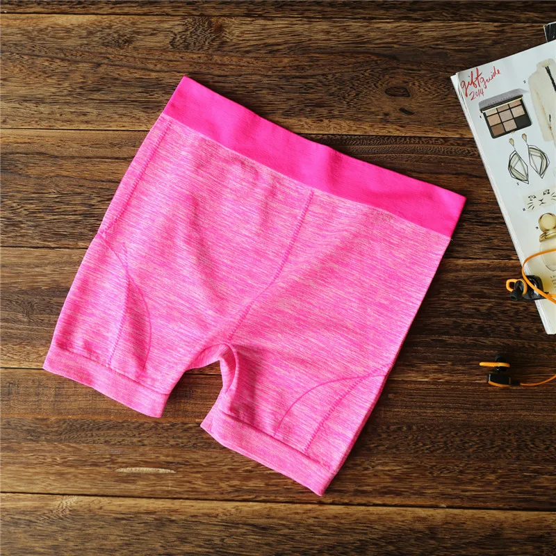 Новейшие мягкие повседневные Фитнес шорты для бега Женские однотонные