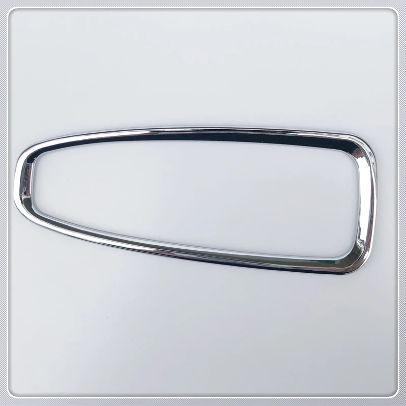 For Volvo S90 V90 2017 2018 2019 Car Styling Interior Gear Electronic Handbrake Frame Trim 1pcs ABS Chrome Auto Accessories | Автомобили и
