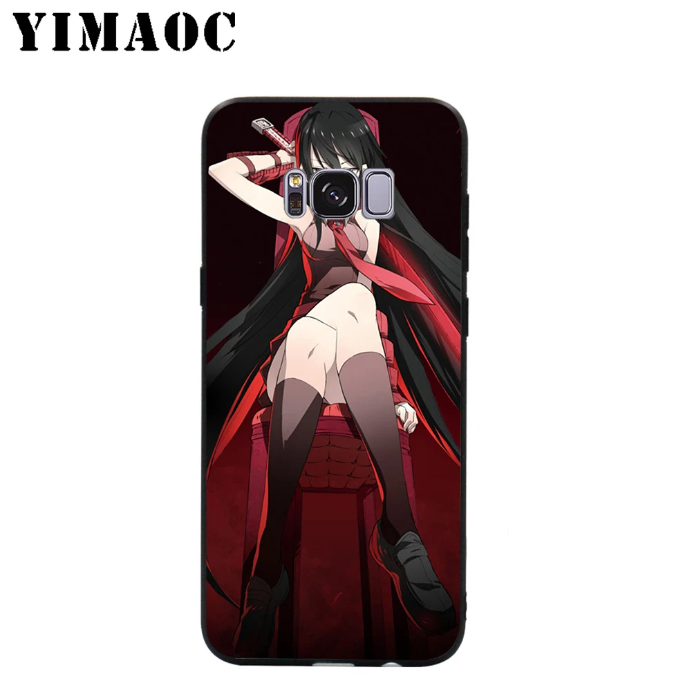 YIMAOC Akame Ga Kill мягкий чехол для Samsung Galaxy S10 S10e S9 S8 A6 Plus S7 S6 Edge A7 A5 A3 J6 Note 9 8 |