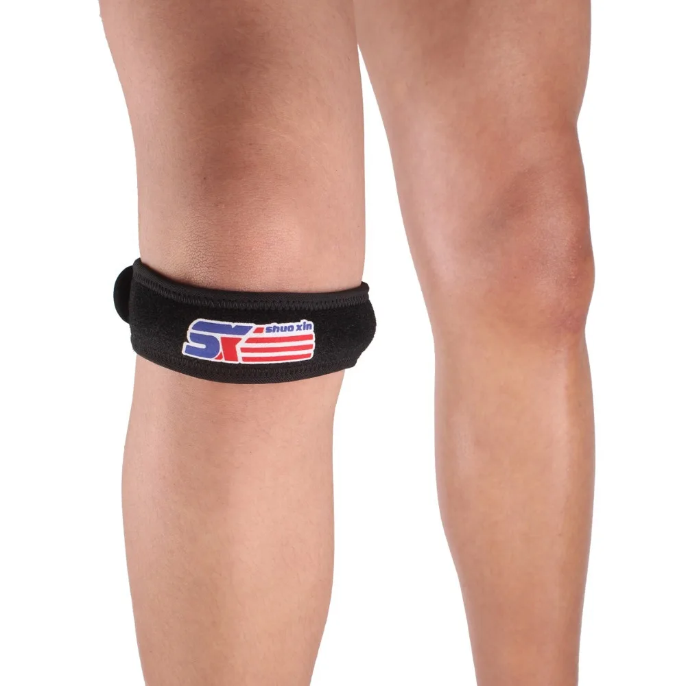 1 шт. Регулируемый бандаж для поддержки коленной чашечки спортивного зала SX622