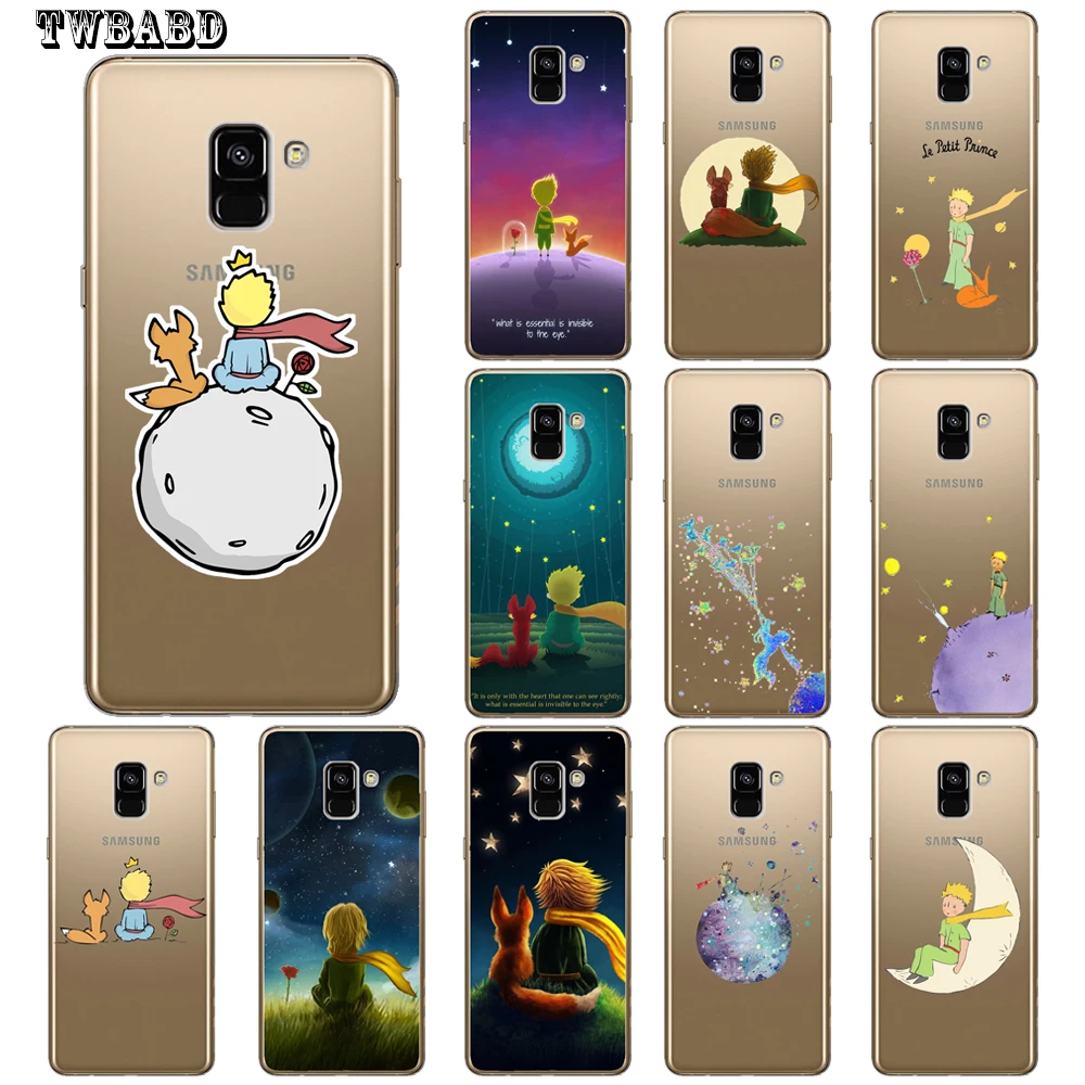 Чехол для телефона с аниме Маленький принц Samsung Galaxy J4 J6 J8 J3 J7 J5 2015 2016 2017 2018 J337 J330 J530