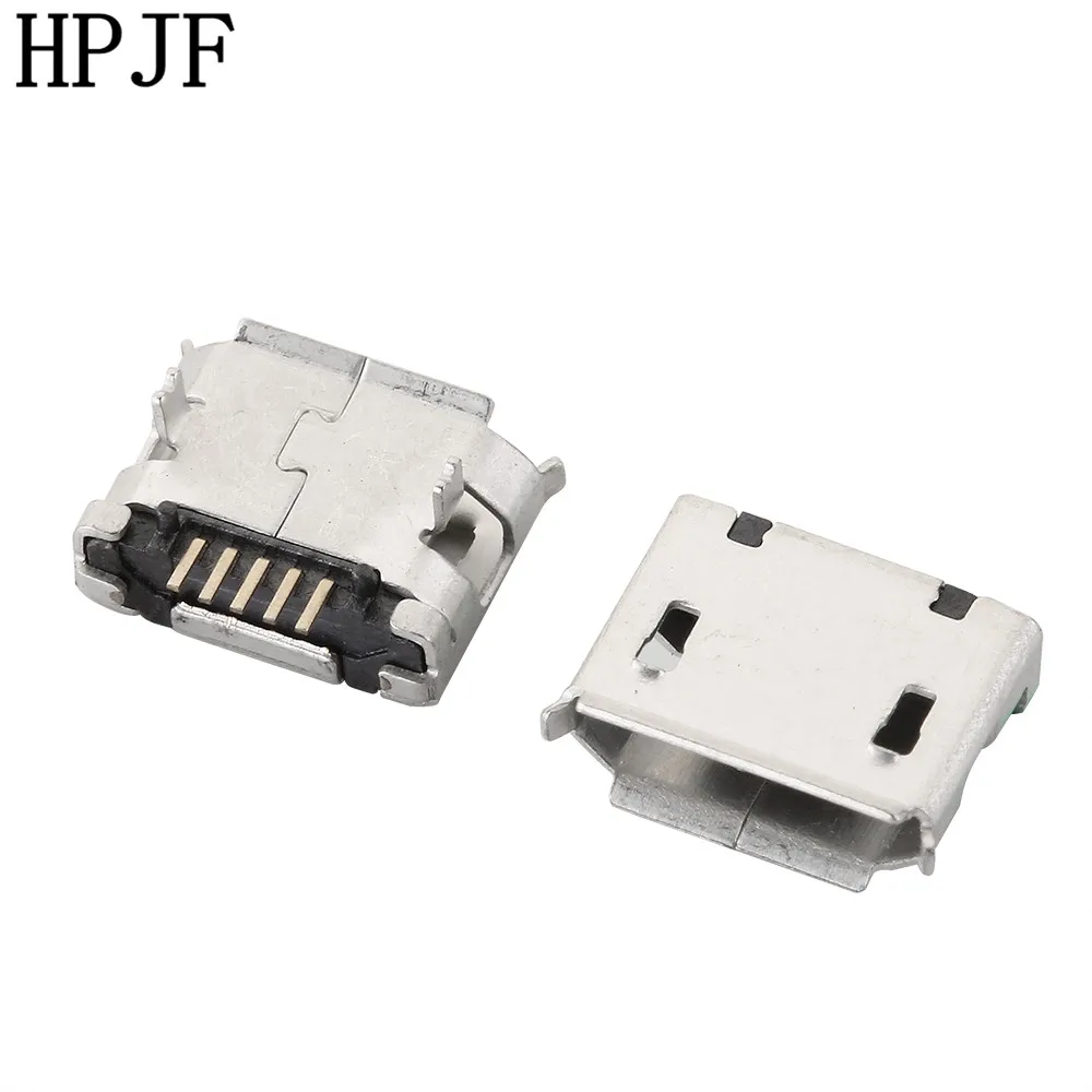10 шт в упаковке Новая Высокое качество Micro USB разъем Женский Тип 5Pin SMT хвост