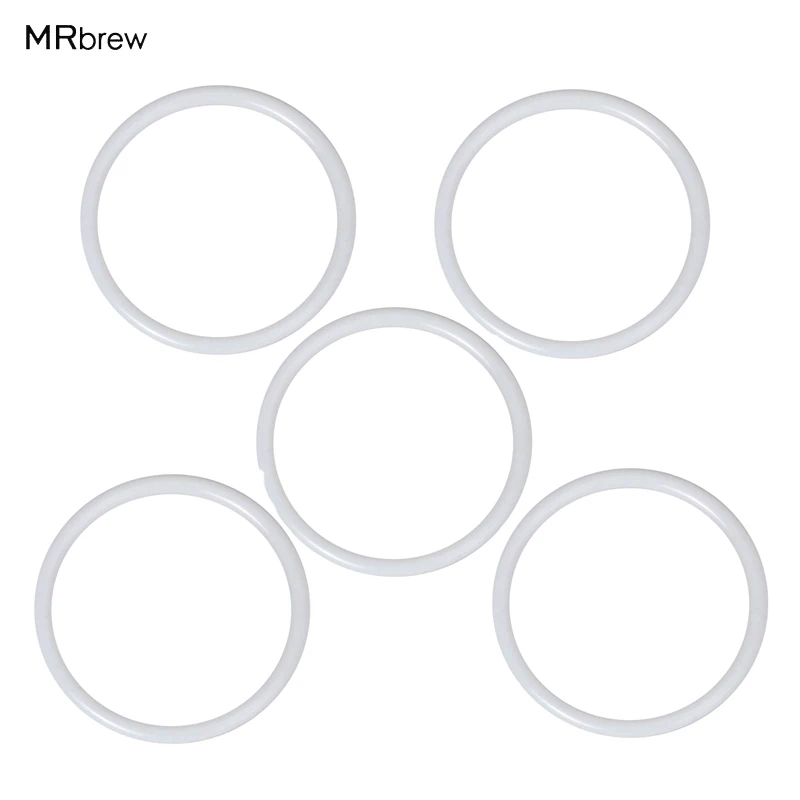 

5pcs/lot White New Cornelius Type Food-grade Silicone O Ring Keg Seal Replacement