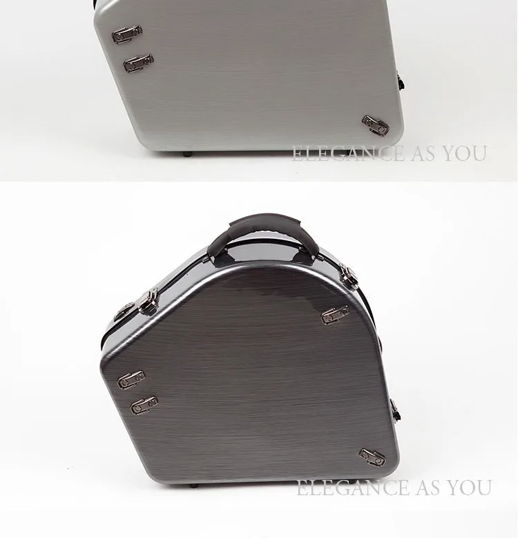 Divided horn case internal diameter 33.5cm Brass instrument bag composite material bags high-end hardware horn bag brass cover