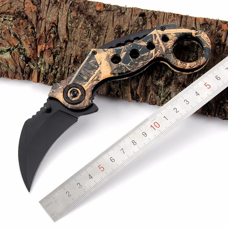 Складной нож Karambit a ножи для охоты Couteau Zakmes Mes Facas Taticas Militar Kelebek CSGO Navajas Supervivencia Utility