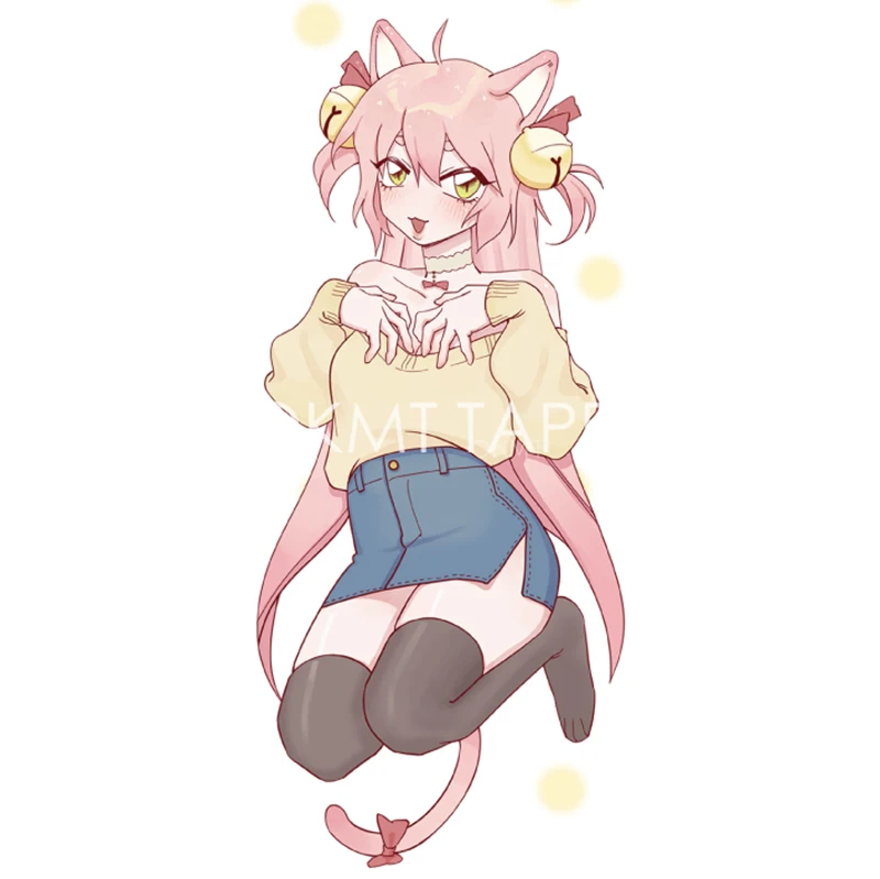 Специальные чернила 35 мм* 5 м Sexy Cat для девочек Kawaii/платье для девочек в стиле аниме, лента для декорации Washi DIY планировщик дневник в стиле Скрапбукинг маскирующая лента Escolar