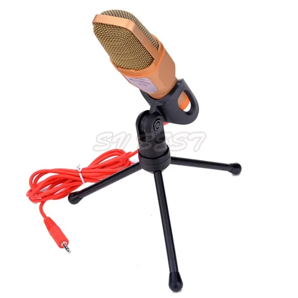 Promotion Professional Condenser Sound Podcast Singing Recording Studio Microphone For Laptop Skype 10 | Электроника