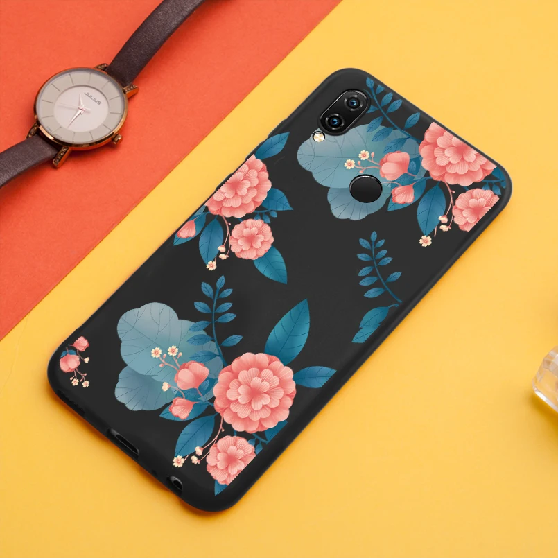 ASINA силиконовый чехол для huawei Nova 3i Оригинальный 3D защитный кожух с цветком 3
