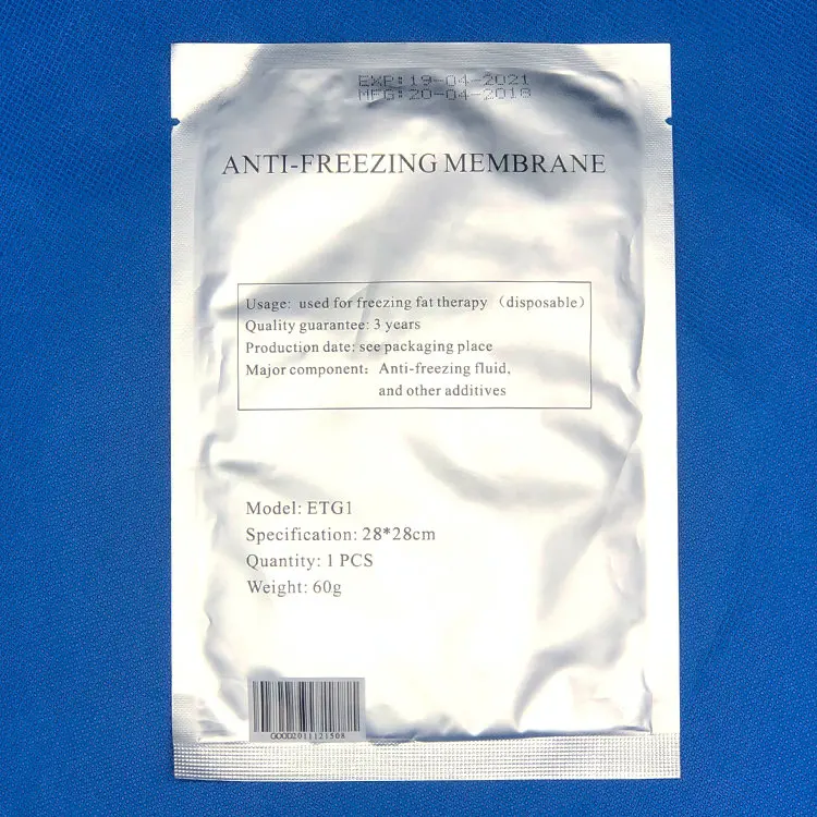 28X28cm Горячая Распродажа 27*30 см 34*42 см противообледенительное покрытие антифризная мембрана антифриза пленка для замораживания жира, лечение антифриз Pad - Цвет: 28X28cm