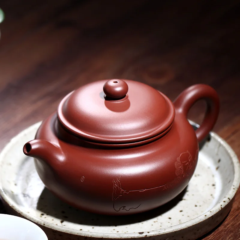 290 мл аутентичный Yixing чайник Zen Dharma античный чайный Чайник Китайский Чайный набор