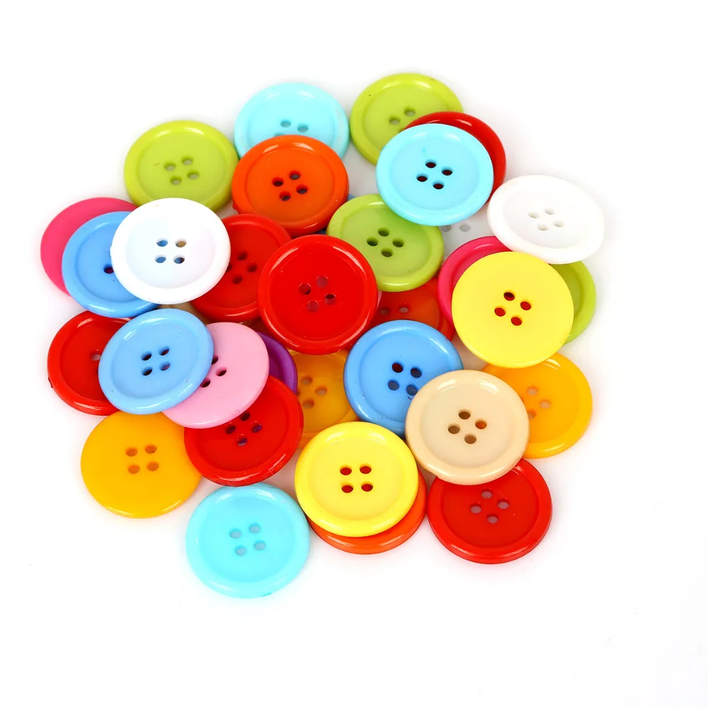 Круглые мини пластиковые кнопки разных размеров разные цвета Швейные аксессуары
