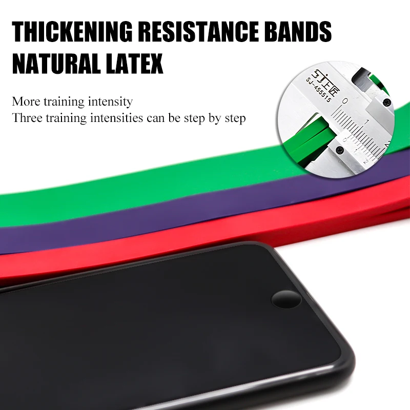 Сопротивление Группы Упражнение Эластичная лента тренировки Ruber Петля Crossfit