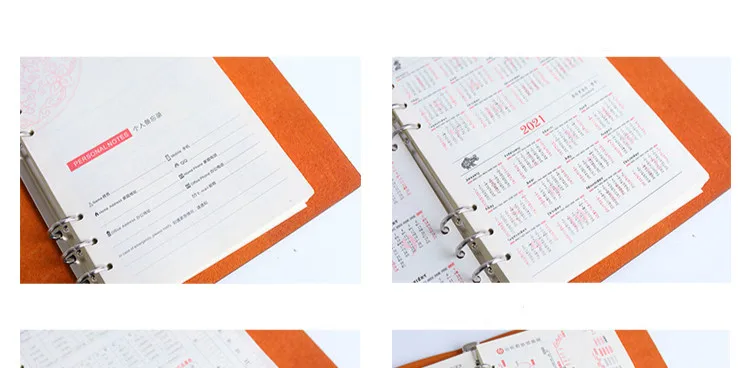 A5 Agenda планировщик Органайзер офисный Filofax блокнот планировщик спиральный дневник записная книжка школьный дневник записная книжка канцелярские принадлежности