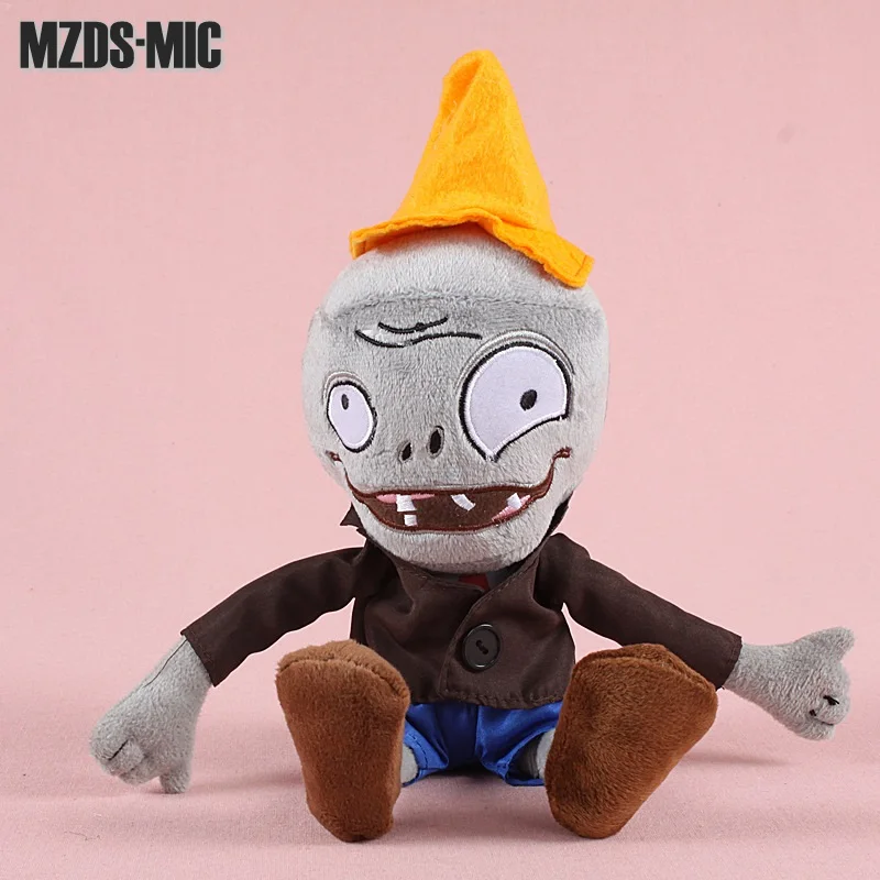 Горячая Распродажа 30 см с изображением героев Plants vs Zombies CONEHEAD плюшевый зомби
