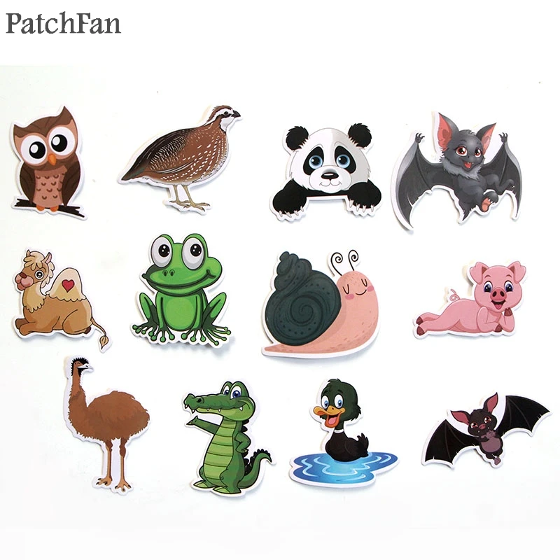 Patchfan 48 шт. в виде животного (мир детская игрушка Стикеры для DIY альбом