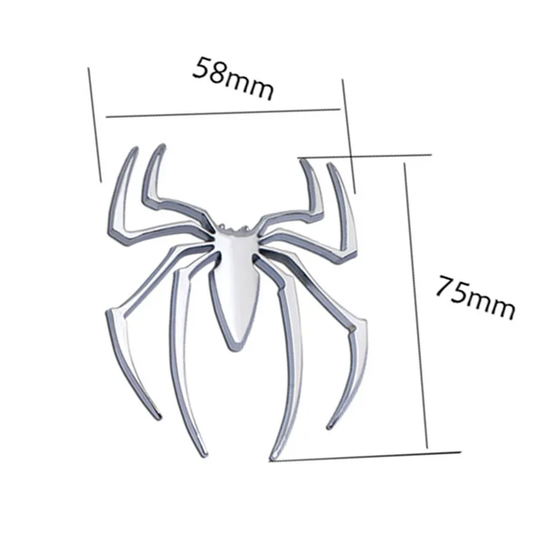 Аксессуары для стайлинга автомобиля металлическая 3D наклейка хромированная