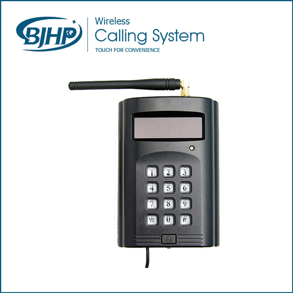 Новый Тип беспроводной системы зуммера ресторана (1 клавиатура + 10 пейджеры Coaster 1