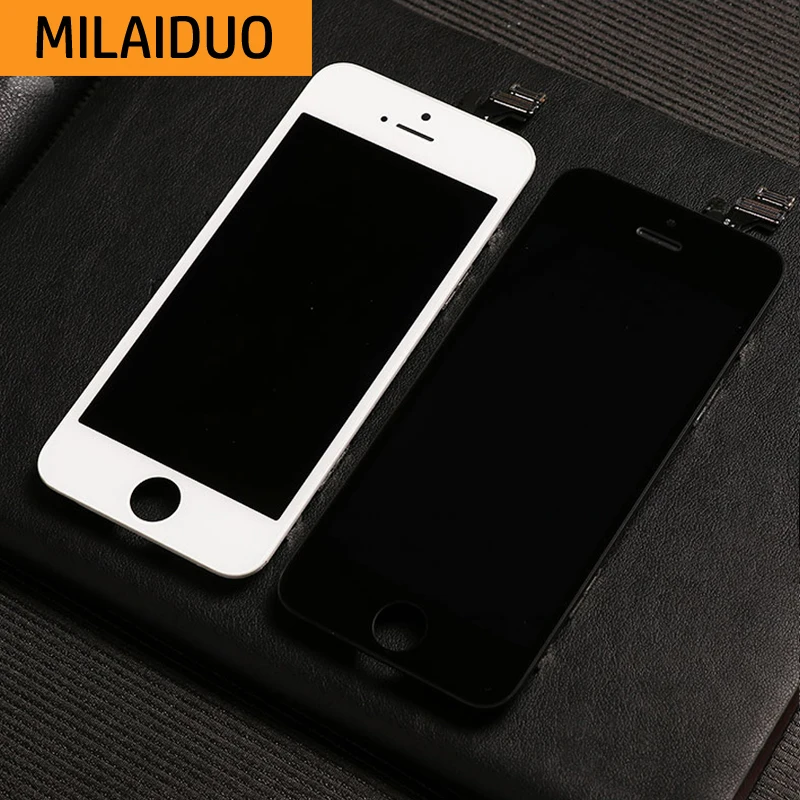ЖК дисплей для iPhone 5 5S 5C SE 6 Plus S сенсорный экран дигитайзер полная сборка Замена Apple