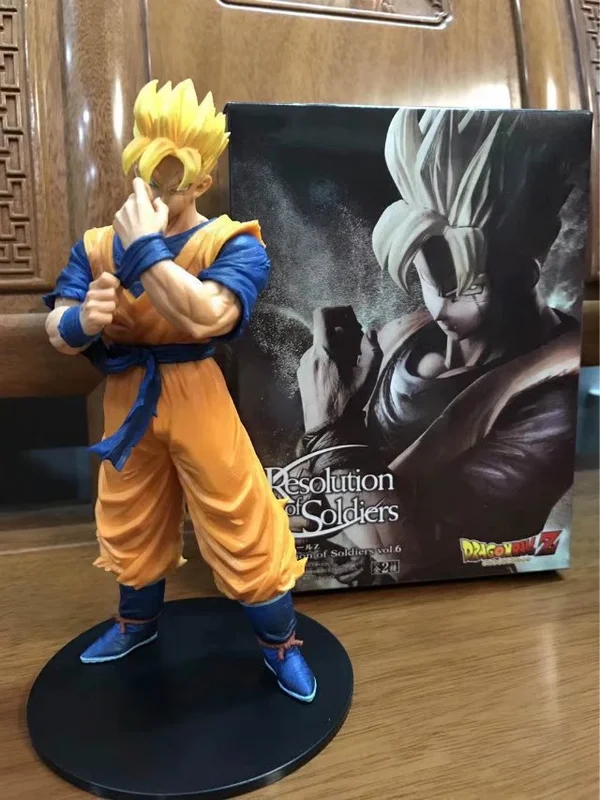 20 см Dragon Ball Z Goku фигурка из ПВХ Коллекционная модель игрушки brinquedos для подарка на