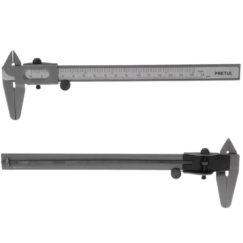 Vernier Caliper 6&quot 0-160mm Stainless Steel Metal Measuring Tool Gauge Micrometer WF4458037 | Инструменты