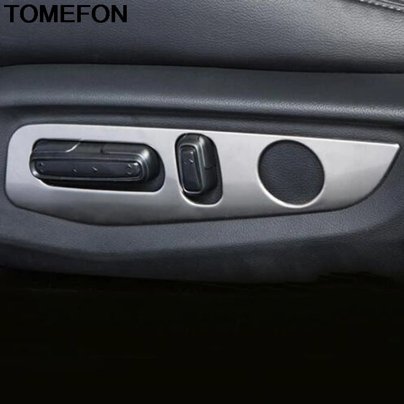 TOMEFON для Honda Accord 2018 2019 10th регулировки сиденья ручка Кнопка рамка переключателей