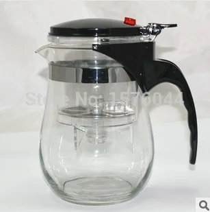 1PC 1000ml New arrival hot selling kettle Heat-Resistant Glass Teapot Convenient Office Tea Pot Set JP 1064 | Дом и сад