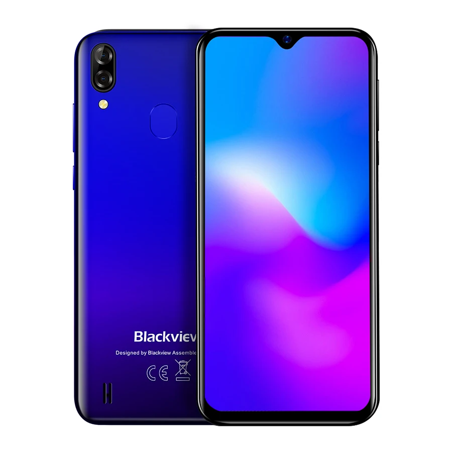Blackview A60 Pro смартфон 4 ядра Android 9 0 пирог 4080 мА/ч мобильный телефон 3 Гб оперативной