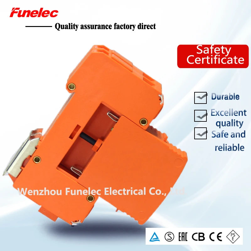 DC 2P 20KA~ 40KA 500V DC Защита от перенапряжения Низковольтное устройство бытовой выключатель солнечной энергии