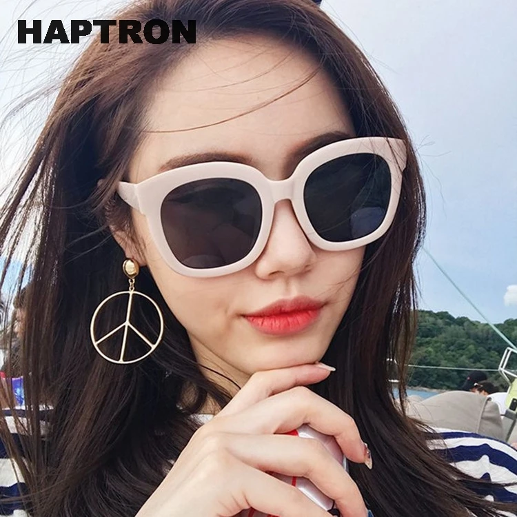 Женские винтажные Квадратные Солнцезащитные очки HAPTRON большие квадратные moda mujer