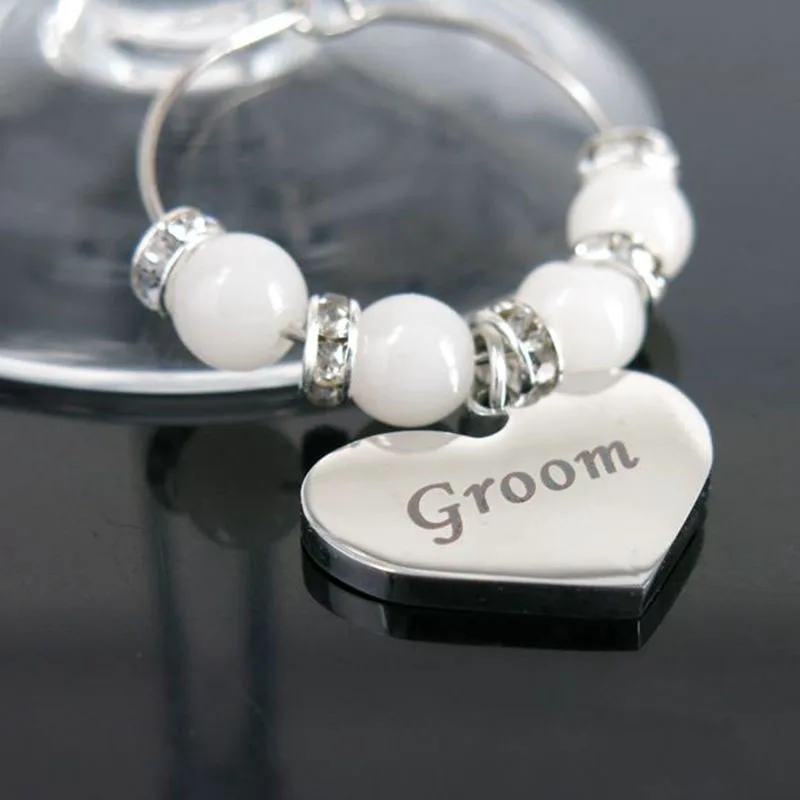 PATIMATE деревенские свадебные украшения кулон чашка вина кольцо Декор Кубок для